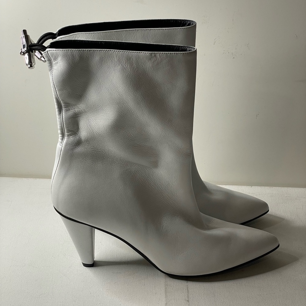 Longchamp Leather Ankle Boots